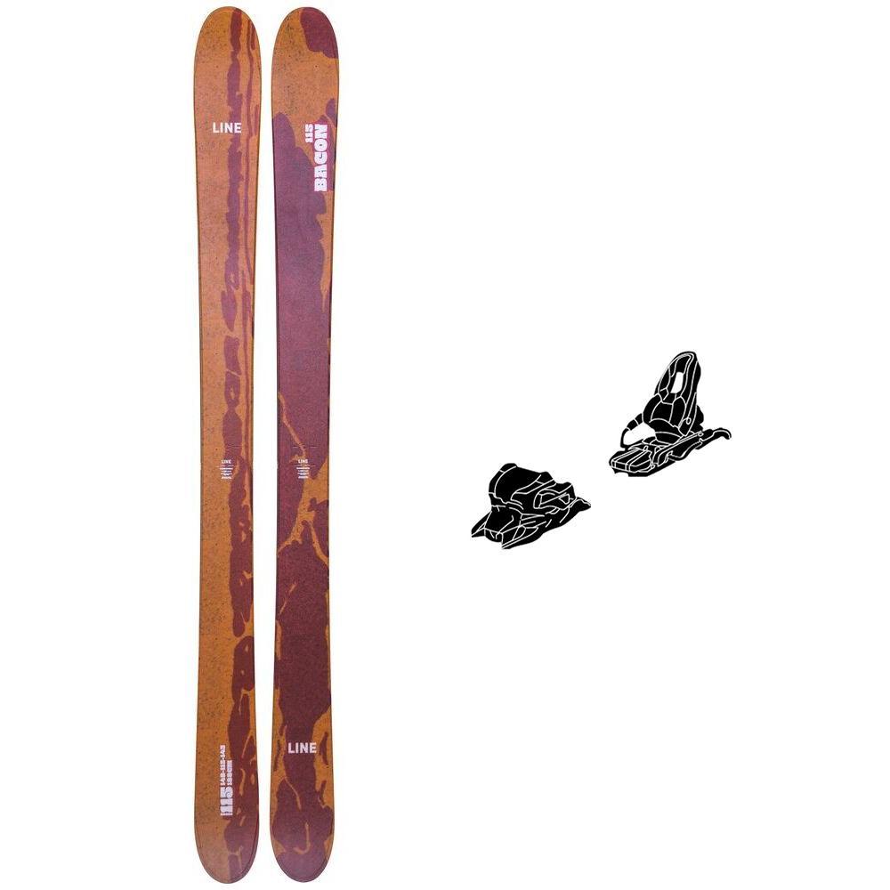 Line - Alpine ski set Bacon 115 + bindings - Ski
