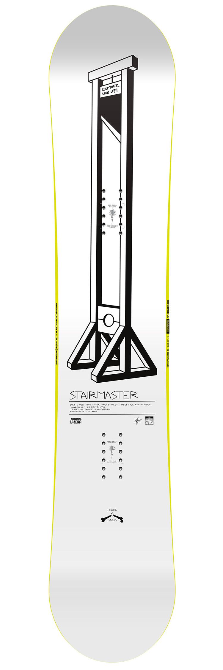 Capita - Pack Snowboard SB Stairmaster - 158W + King - Snowboard