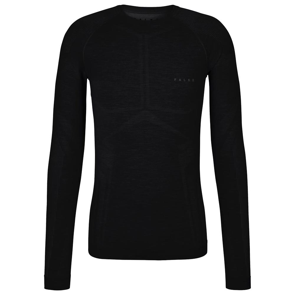 Falke - Longsleeved Regular Fit Black - XL - Technical underwear