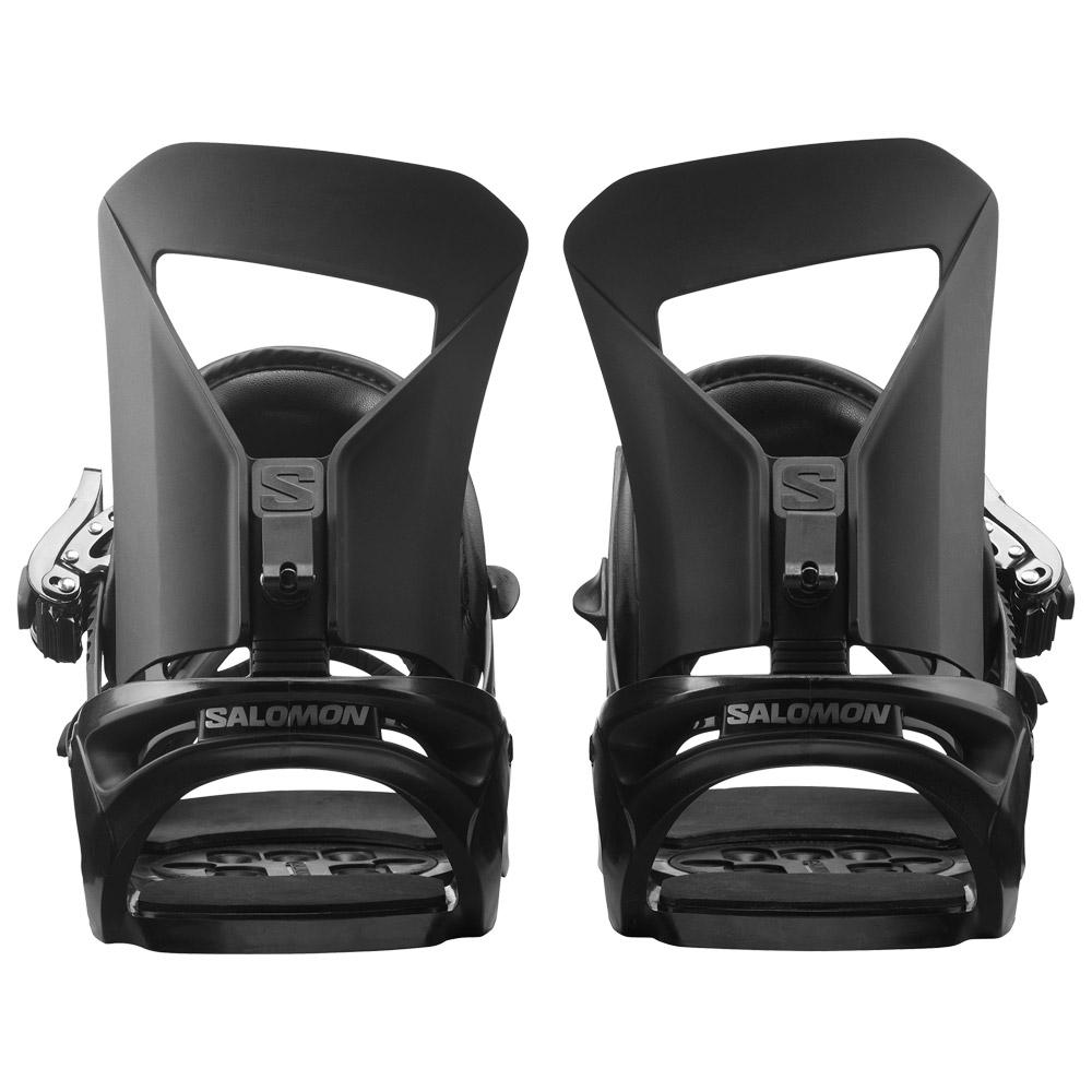 Snowboardbindung Salomon Pact Black Winter 2024 Glisshop