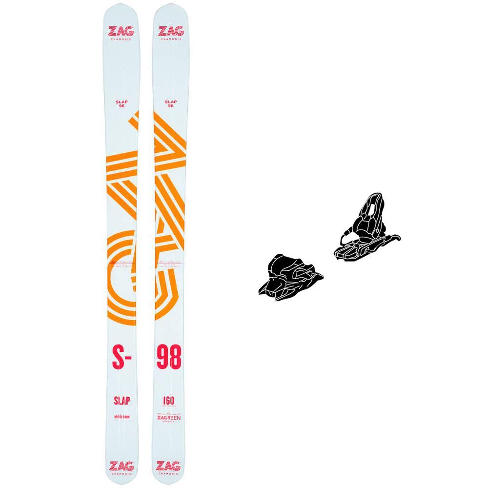 Zag - Pack Ski Slap 98 Lady - 160 + Attack Lyt 11 Gw Br.110 Solid White - Ski