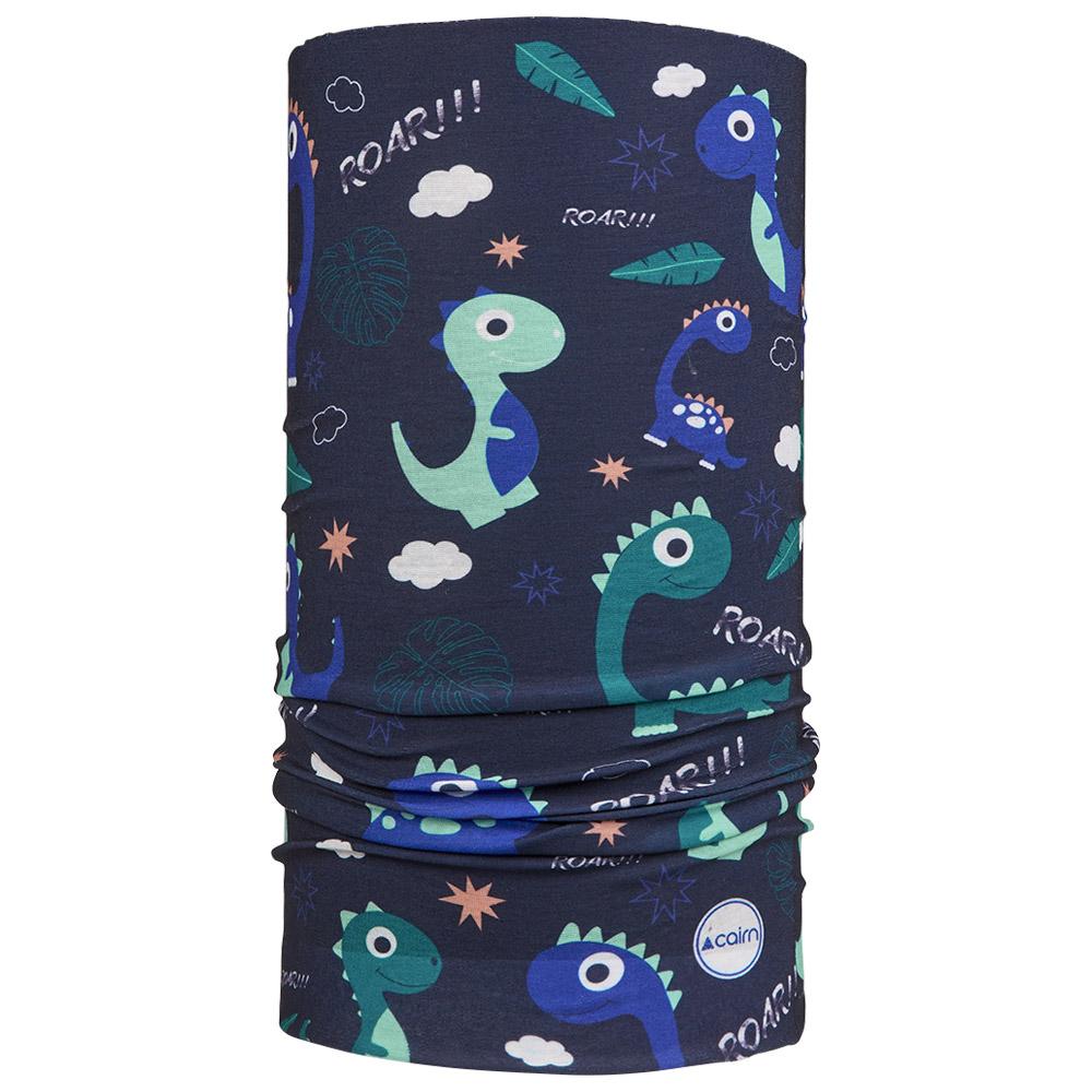 Cairn - Malawi Tube Junior Blue Dino - Neck warmer