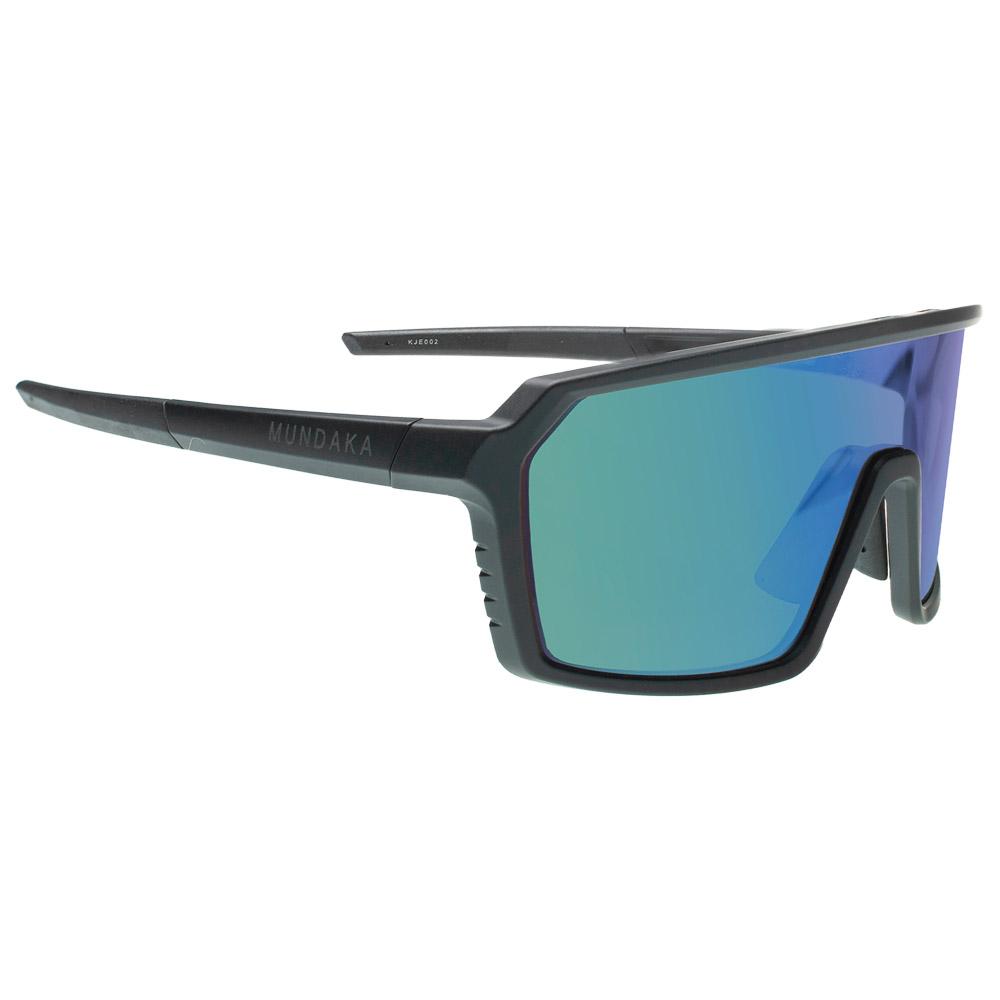 Mundaka Optic - Kjerag Black Mat Smoke Cx Green Revo - Sunglasses