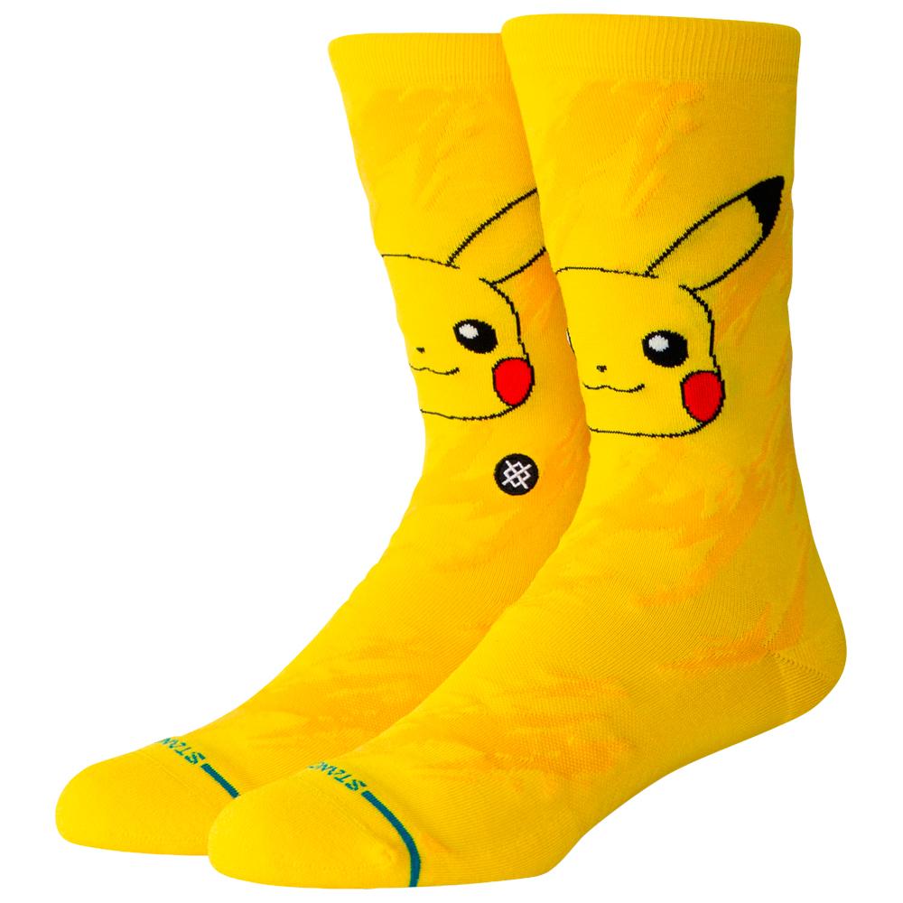 Stance - Print & Pattern Socks Pikachu Bolt Yellow - M - Socks