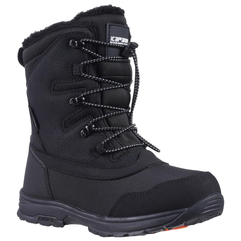 Icepeak - Almont Jr Noir - 37 - Winterschuh - Größe 37 - Schwarz - Glisshop.de