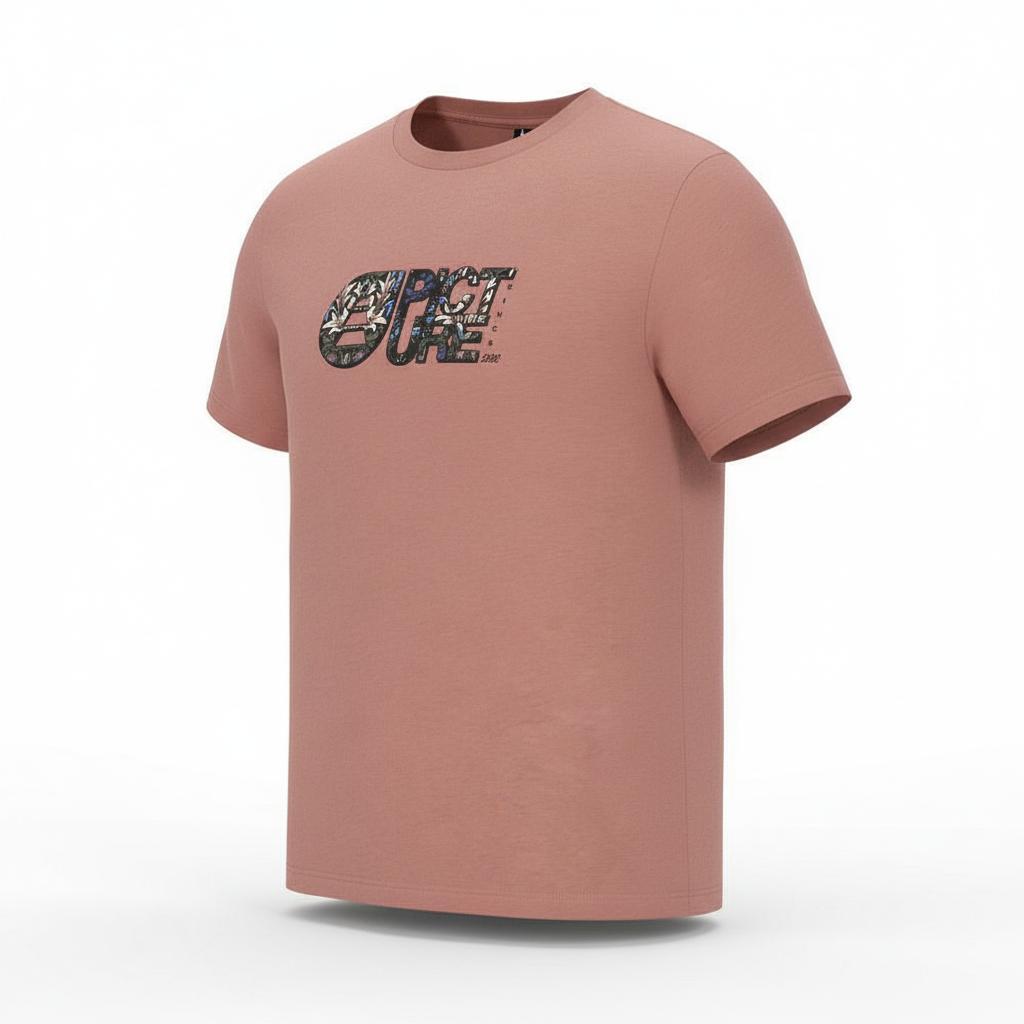 Picture - Basement Wealth Tee Shirt Burlwood - S - Tee-Shirt