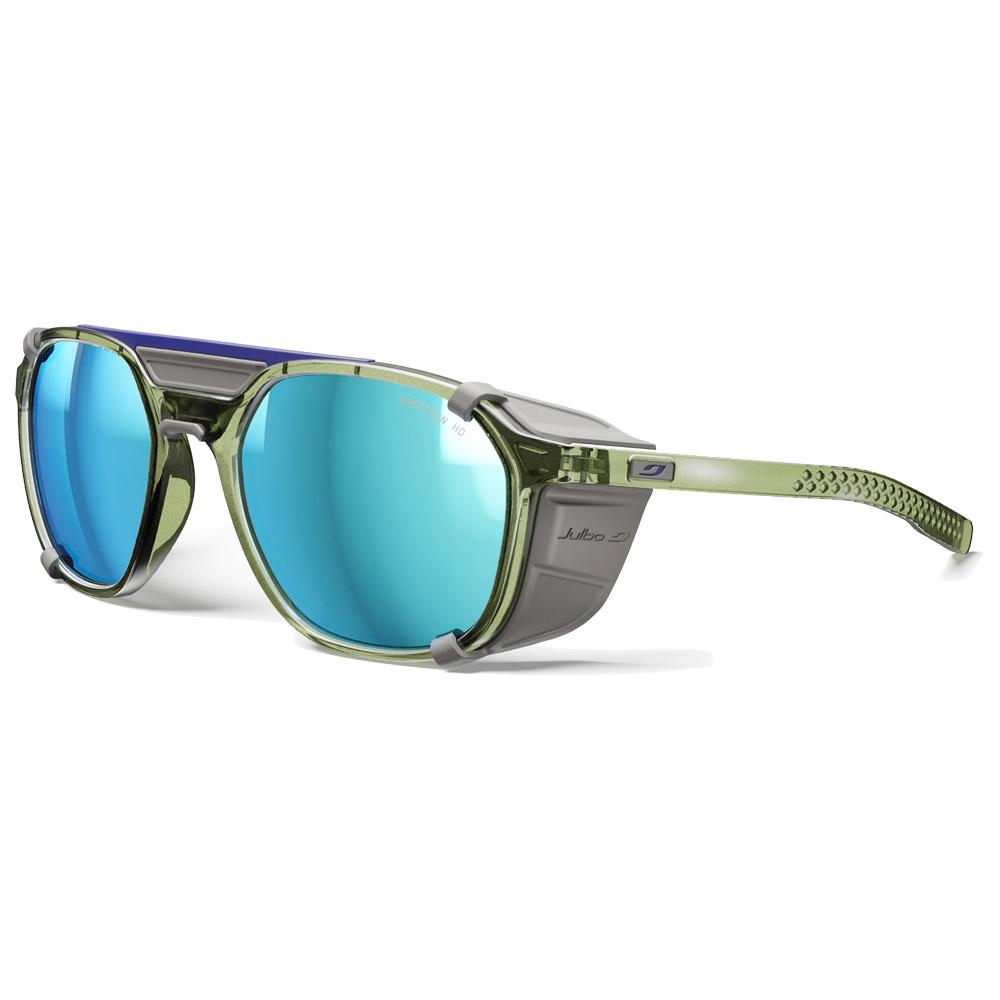 Julbo - Slack Cover Translucide Brillant Vert Army Gris Spectron Hd 4 Polarized - Sonnenbrille - Grün - Glisshop.de