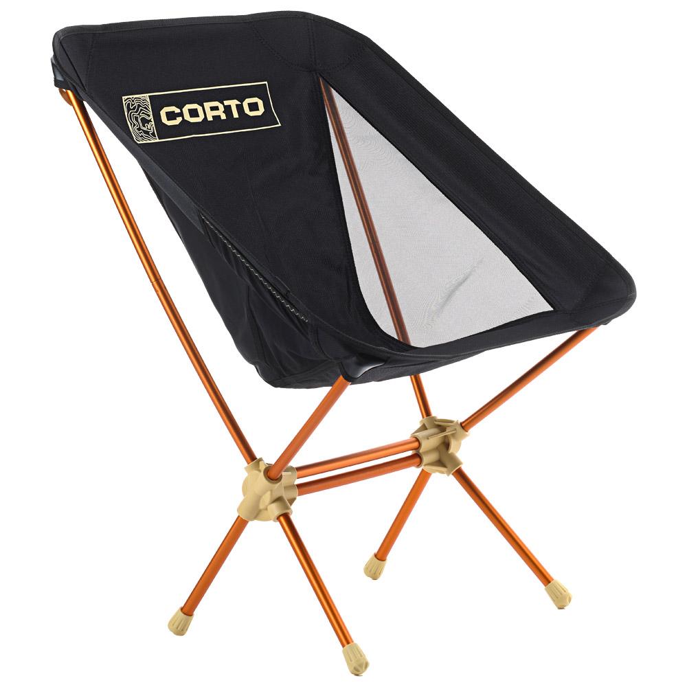 Corto - Folding Chair Lite Black - Campingstuhl