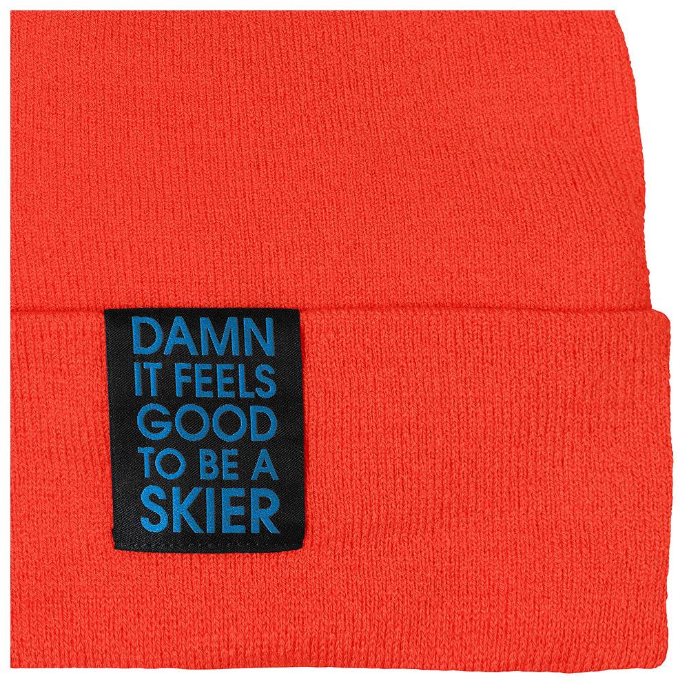 Mütze State of Elevenate Skier Spicy Orange - Winter 2022  display picture 2