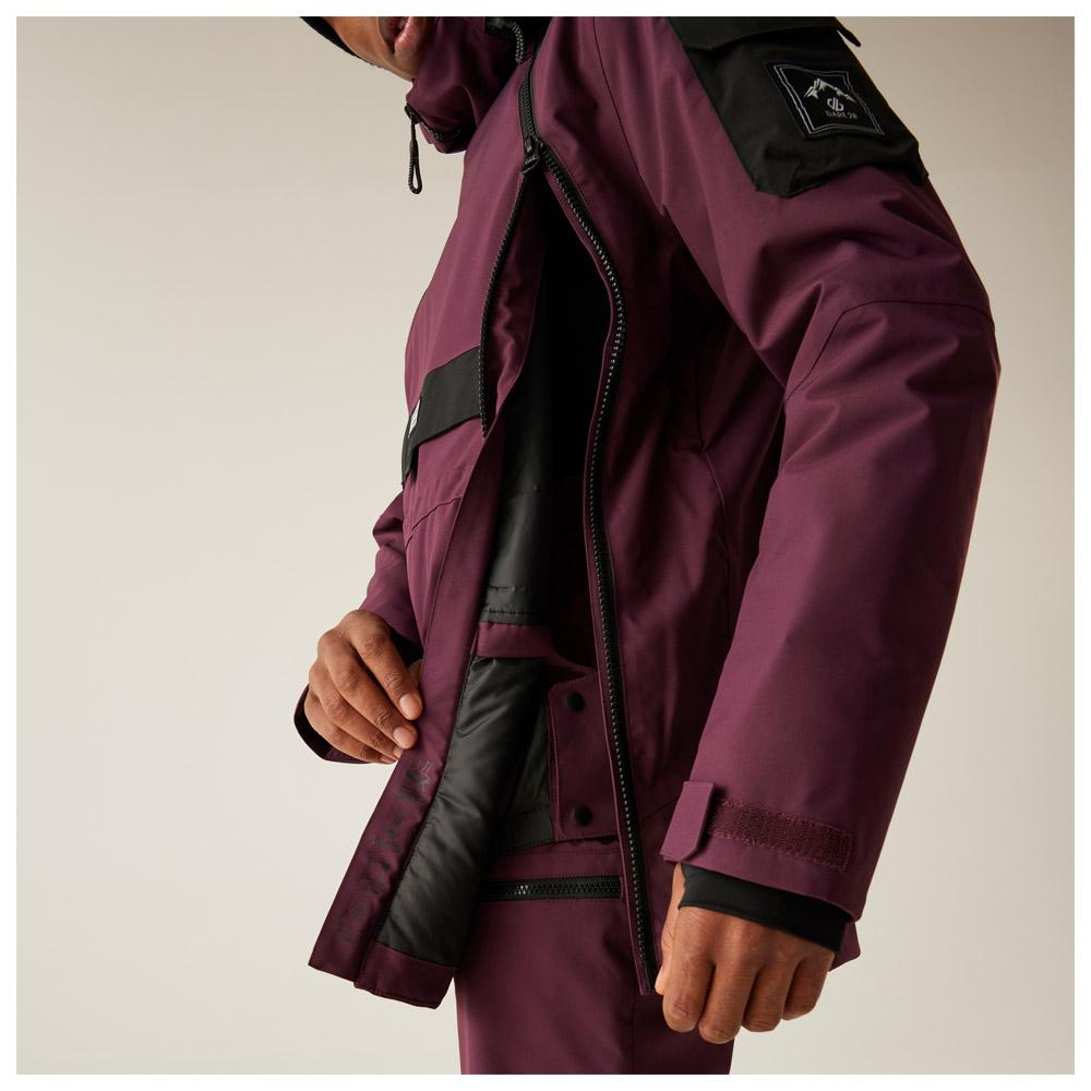 DARE2B Skijassen T-Bar Overhead II Jacket Fig Black  DARE2B Skijassen T-Bar Overhead II Jacket Fig Black