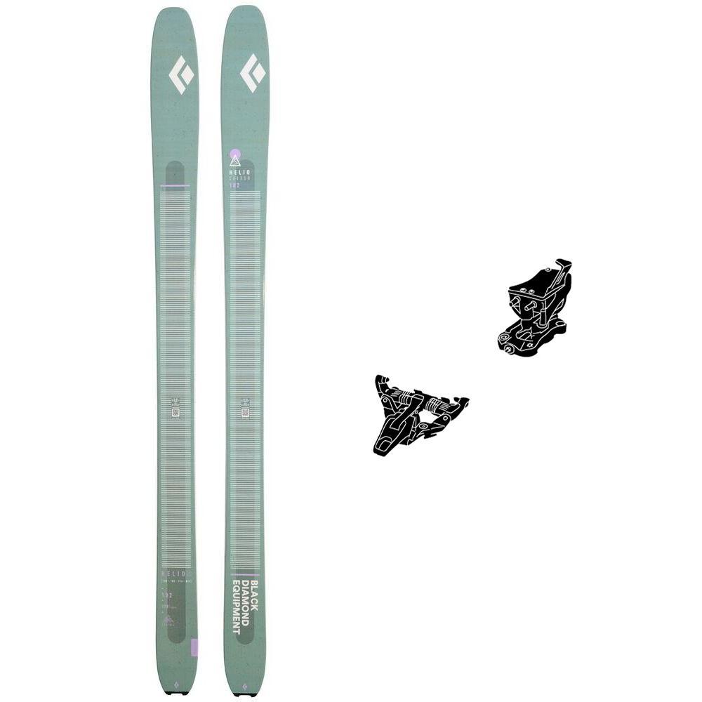 Black Diamond - Touring ski set Helio Carbon 102 + bindings - Touring skis
