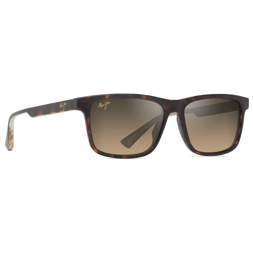 Maui Jim - Okina Shiny Dark Havana Bronze Hcl Minéral Superthin - Sunglasses
