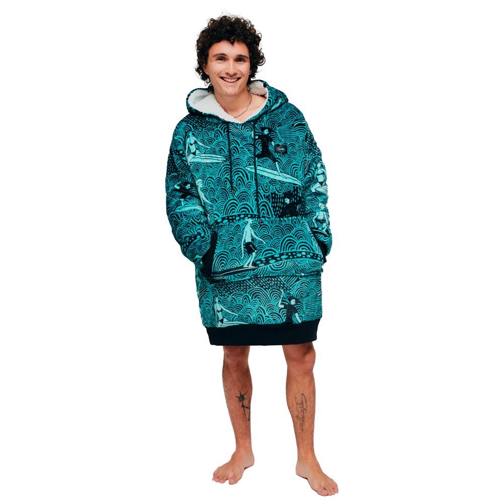 All-In - Poncho Plaid Surfing - L-XL - Poncho