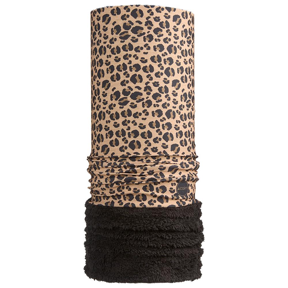 Cairn - Malawi Polar Plush Biscuit Leopard - Neck warmer