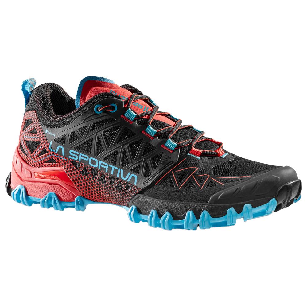 La Sportiva - Bushido II Woman Gore-Tex Black Hibiscus - 36 - Trail shoes