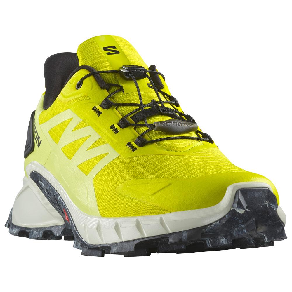 Trailrunning Schuhe Salomon Supercross 4 Sulphur Spring Vanilla ice Black Sommer 2024 Glisshop