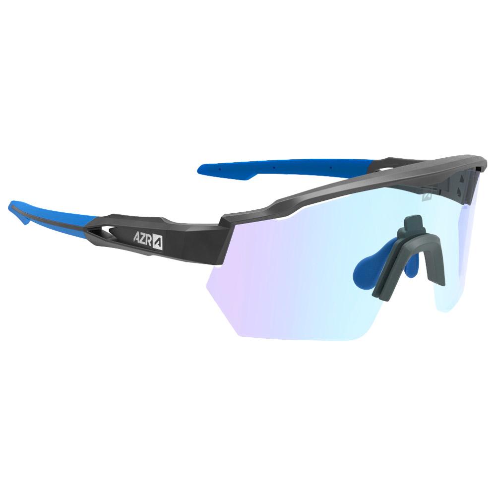 AZR - Race Rx Noire Mate Photochromique Irisé Bleue - Sunglasses