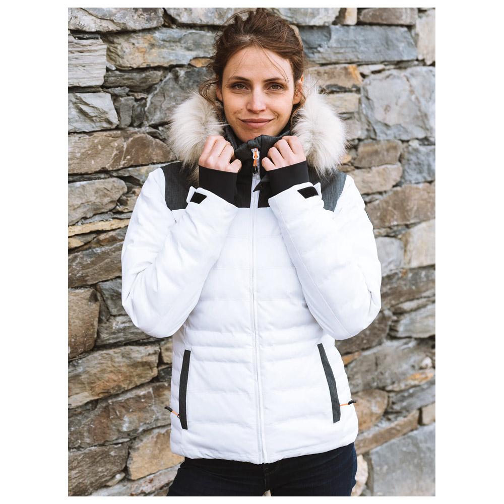 Blouson Ski Degré Traqui White Hiver 2024 Glisshop
