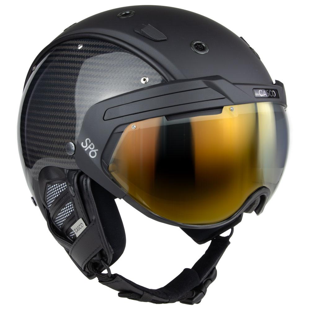 Casco - Sp-6 Split Carbon Black - L - Helmet w/ visor