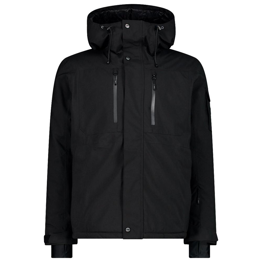 CMP - Man Jacket Fix Hood Nero - 52 - Funktionsjacke