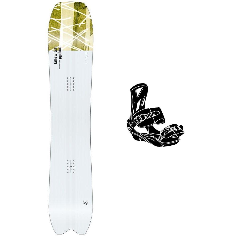 Amplid - Pack Snowboard Kill Switch - 158 + Fifty - Snowboard