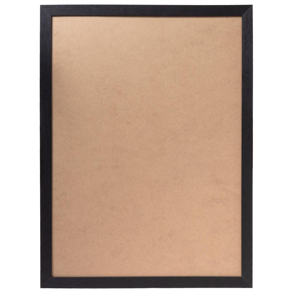 Deniveles - Cadre 50x70 cm Black - Raised-relief map