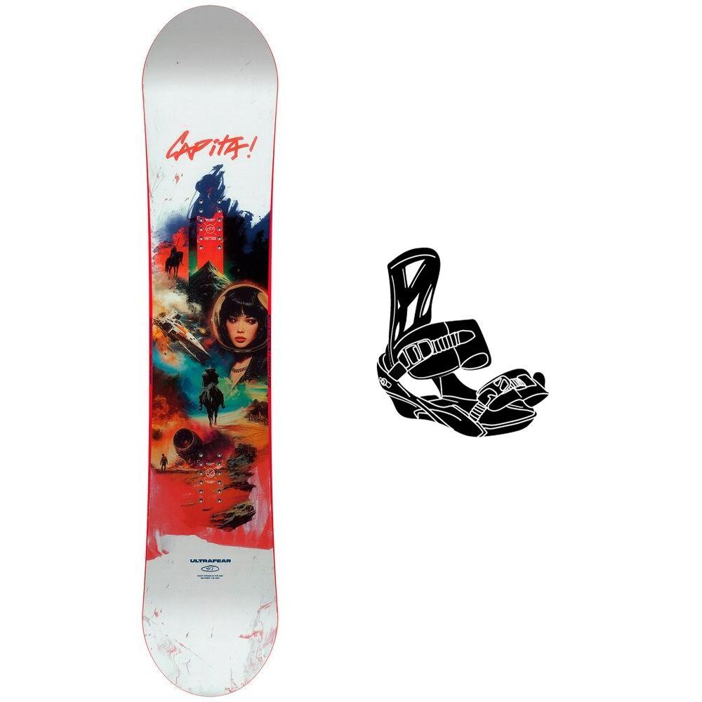 Capita - Pack Snowboard Ultrafear - 157 + Flite - Snowboard