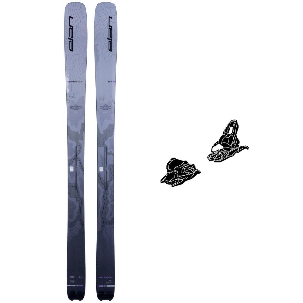 Elan - Alpine ski set Ripstick 94 W + bindings - Ski