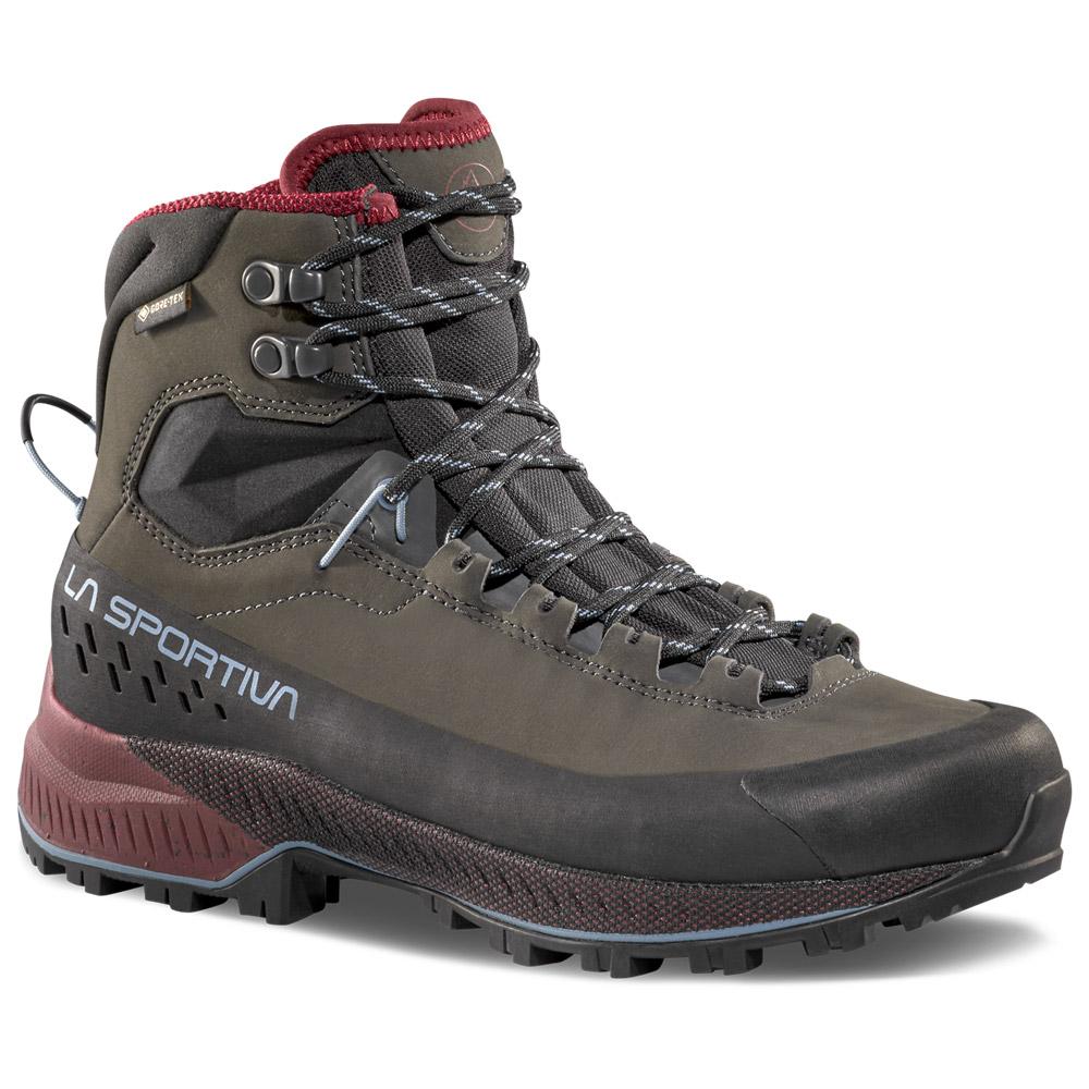 La Sportiva - Tx5 Evo Mid Woman Gore-Tex Carbon Redwood - 38.5 - Trekking-/Bergwanderschuhe - Größe 38.5 - Rot - Damen - Glisshop.de