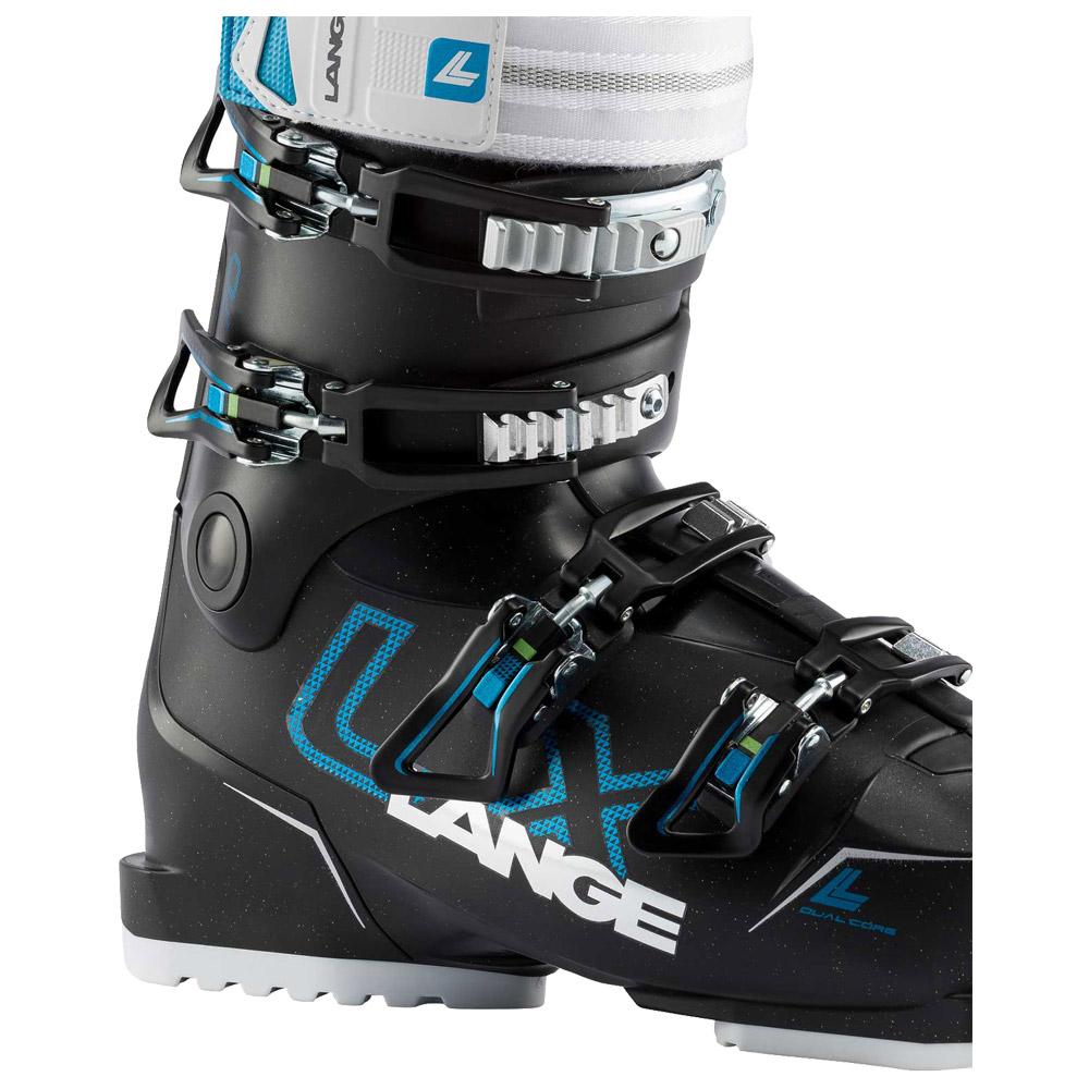 Chaussure de ski Lange Lx 70 W Black Gliter Blue - Hiver 2020 | Glisshop