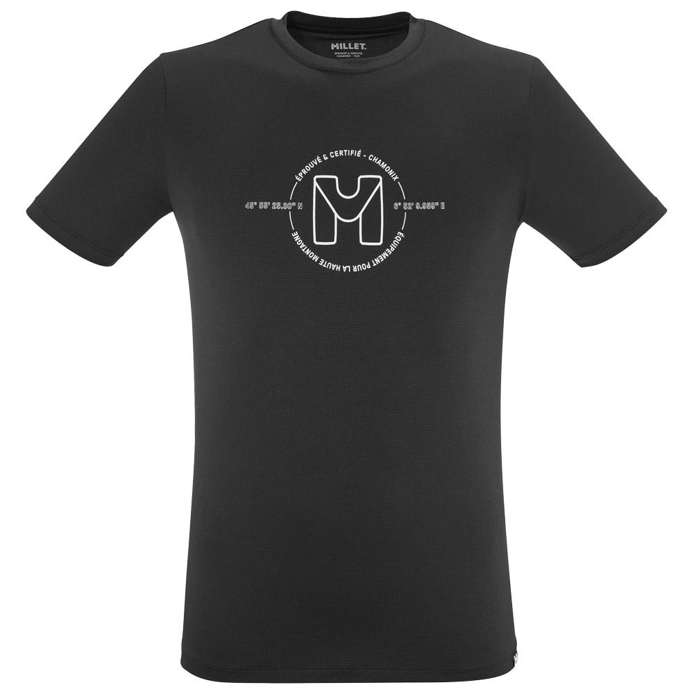 Millet - Ubic Light Tee Shirt Short Sleeve M Black - M - Hiking tee-shirt