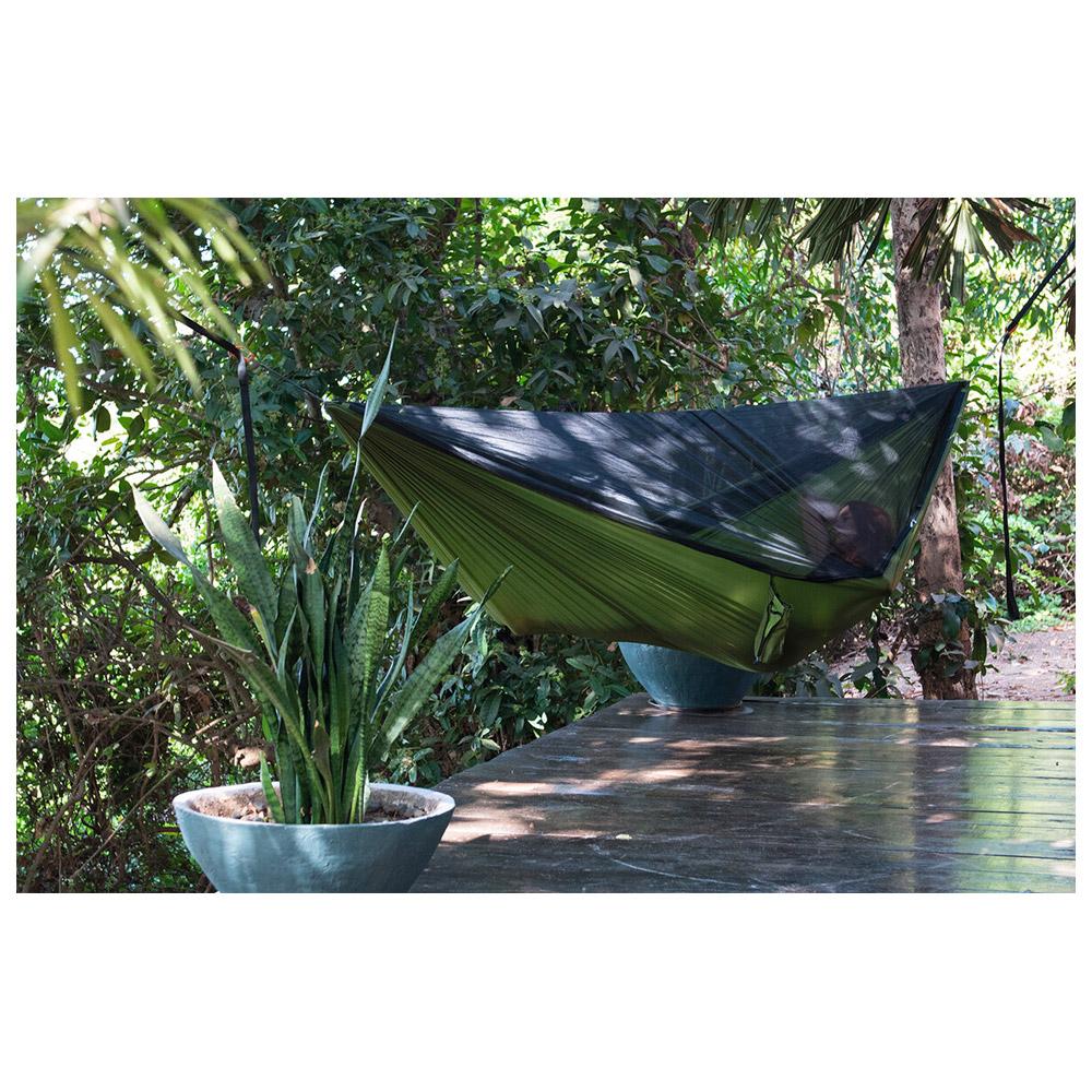 Cocoon hammock Ultralight Mosquito Net Hammock Olive Green