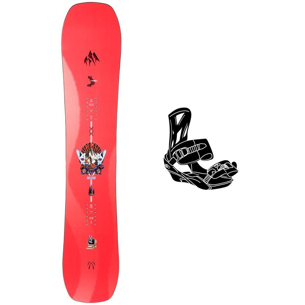Jones - Snowboard-Set Women's Rally Cat + Bdg - Snowboard