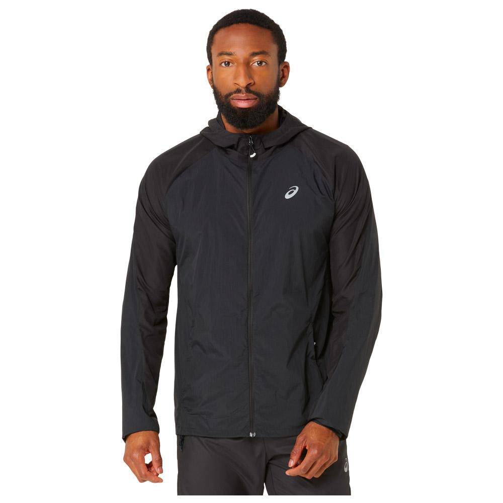 Asics - Road Packable Black - L - Trail jacket