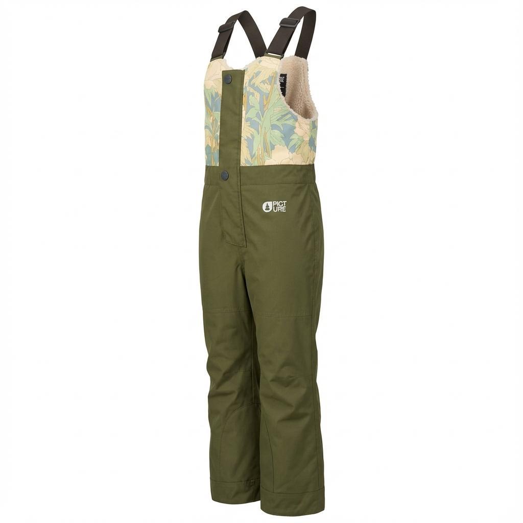 Picture - Snowy Toddler Bib Pants Tobacco - 4 - Technical pants