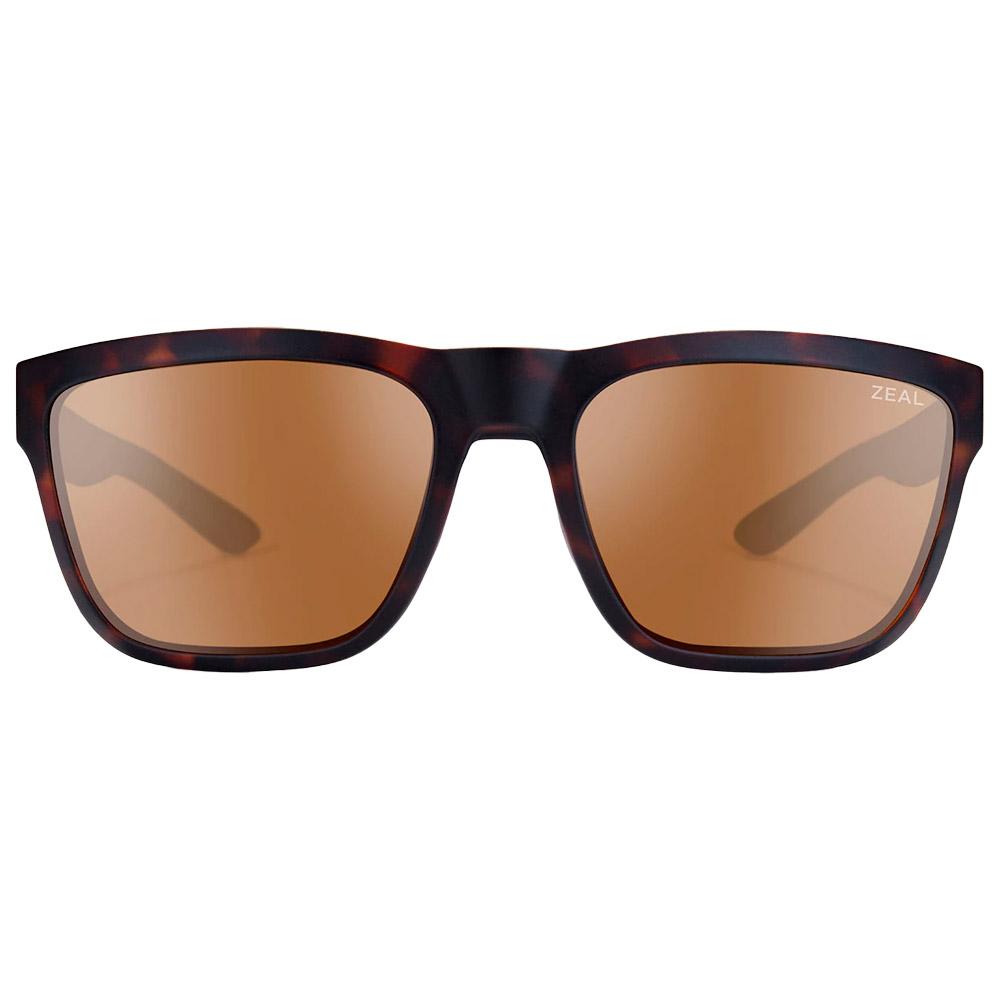 Zeal Zonnebrillen Kittredge Matte Brown Havana Ellume Polarized Copper Vooraanzicht Zeal Zonnebrillen Kittredge Matte Brown Havana Ellume Polarized Copper Vooraanzicht