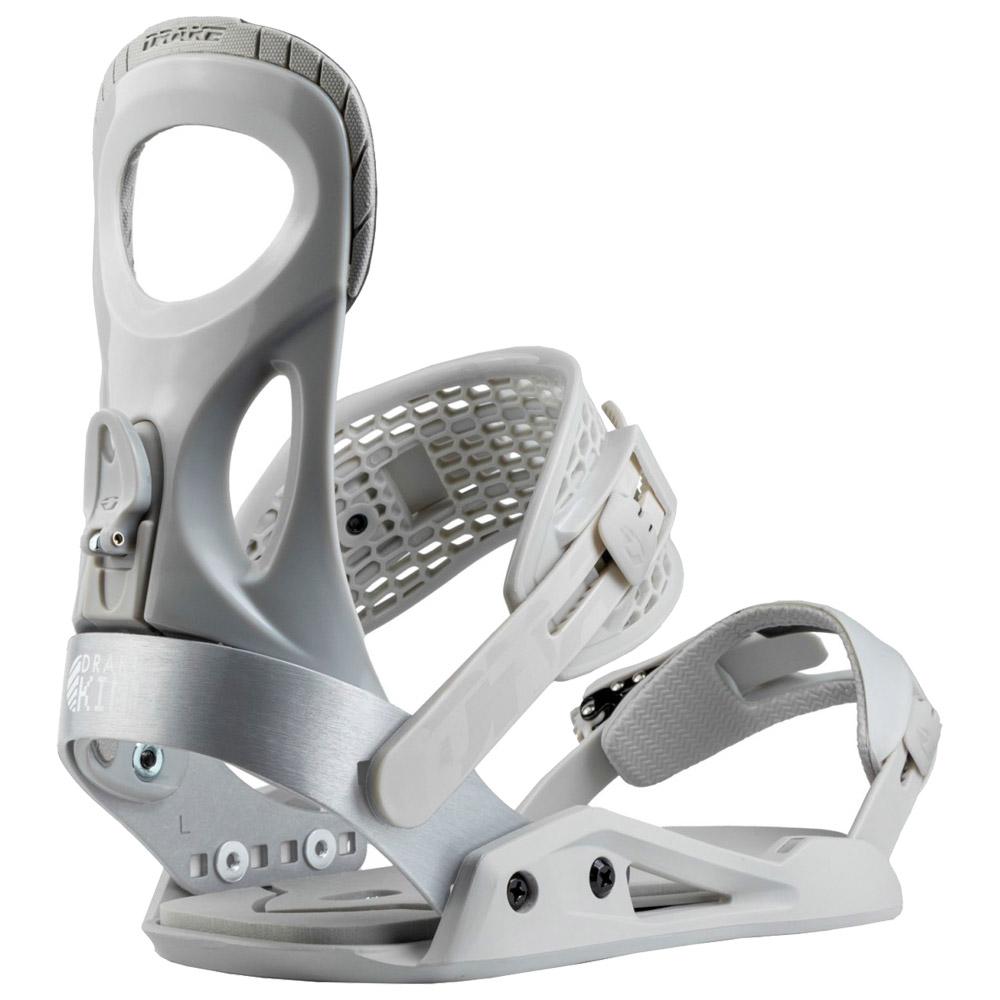 Drake - King Grey - L - Snowboardbindung - Größe L - Grau - Herren - Glisshop.de