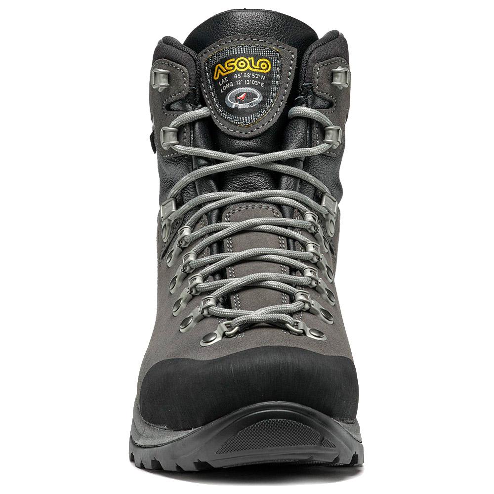 Chaussures De Randonnée Asolo Eldo LTH GV, Taille US 11.5 D, Graphite/vert - Neuf Sans Boîte