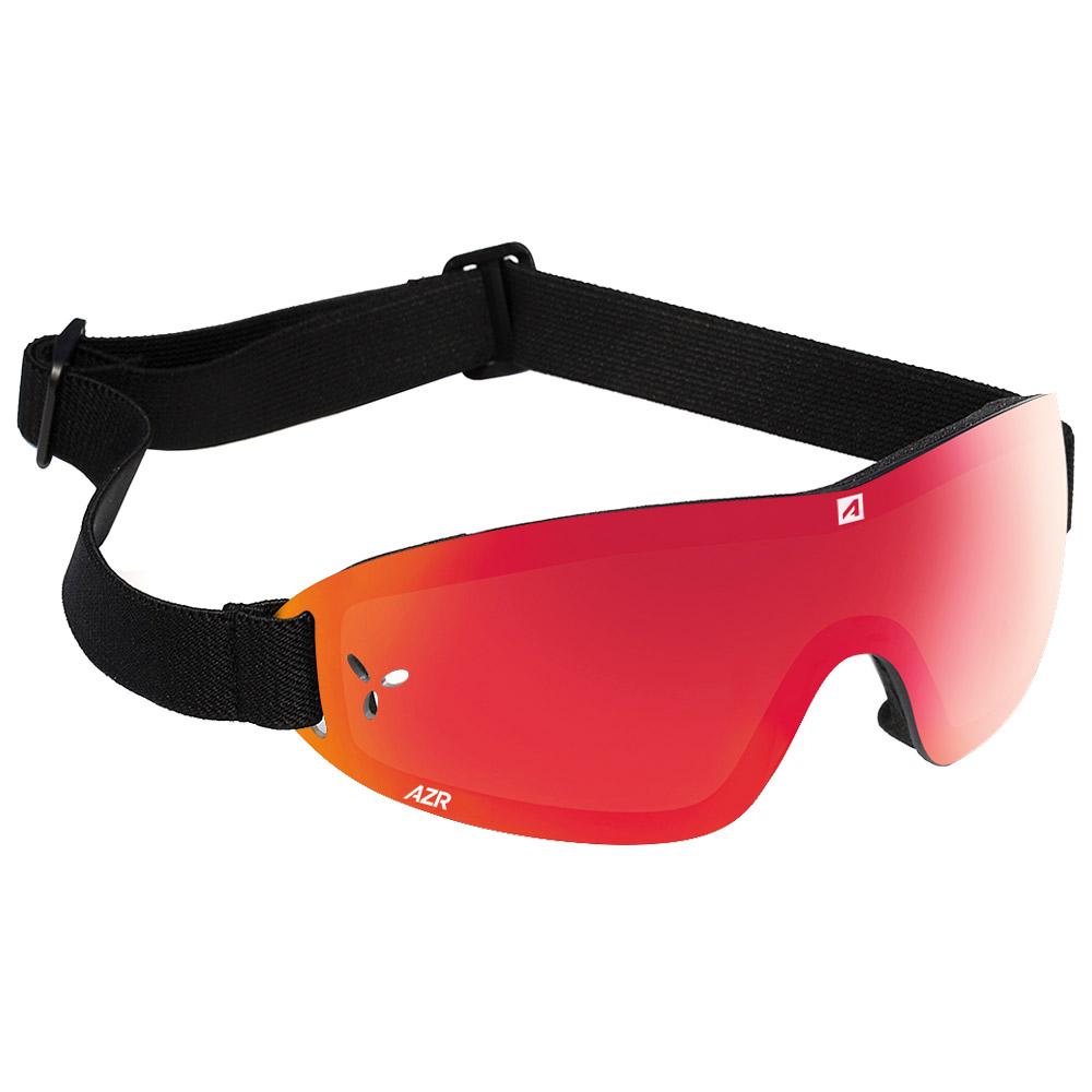 AZR - Océan Noir Mate Multicouche Rouge - Sunglasses
