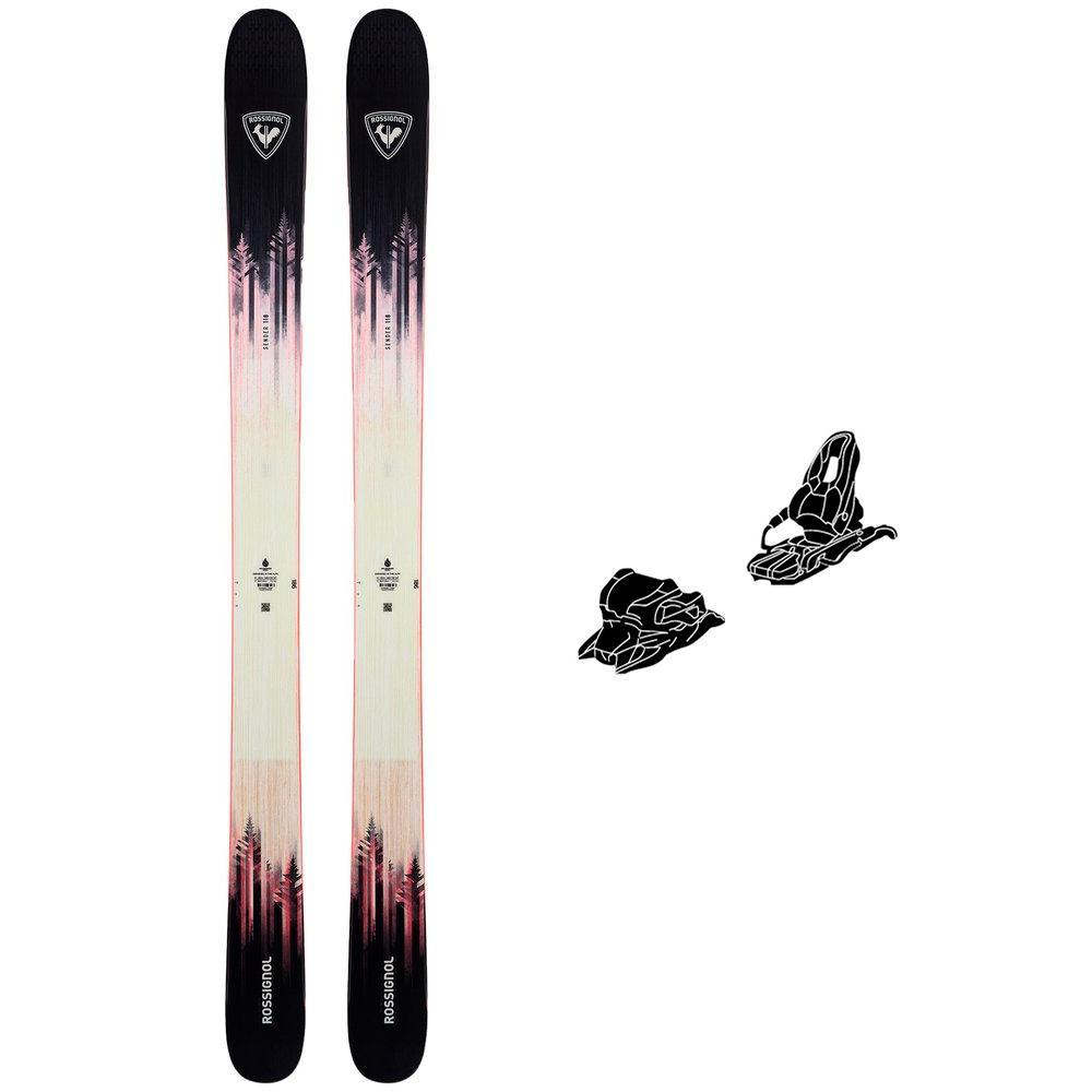 Rossignol - Alpine ski set Sender 118 + bindings - Ski