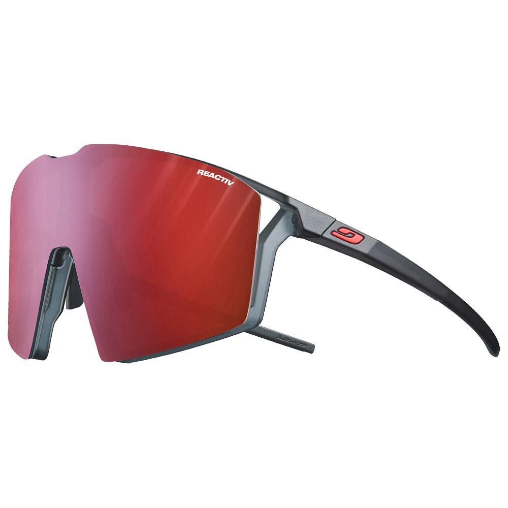 Julbo - Edge Translucide Mat Noir Orange Reactiv 0-3 High Contrast - Sunglasses