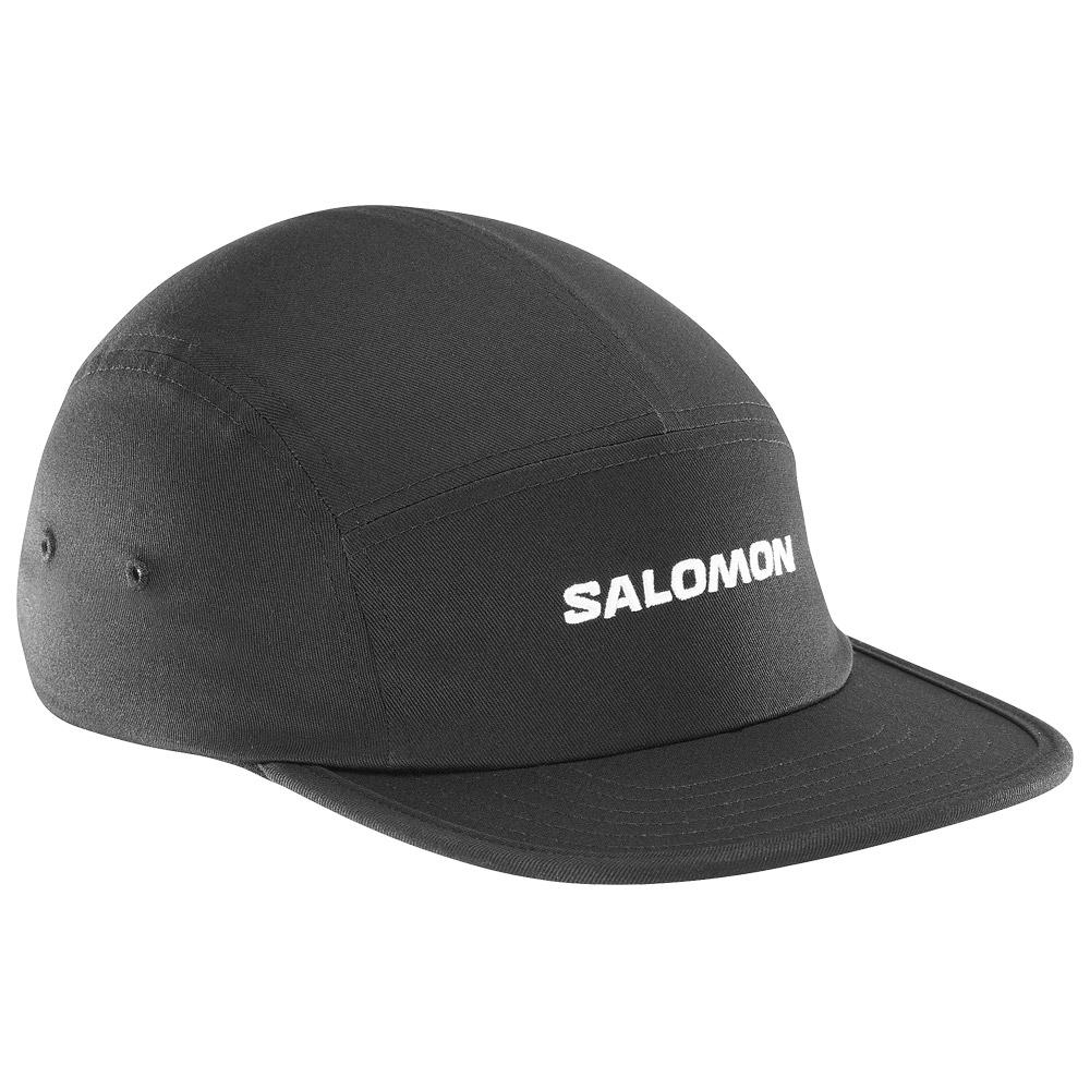 Salomon - Logo 5 Panel Deep Black - S-M - Cap