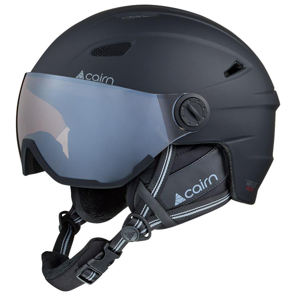 Cairn - Impulse Visor Photochromic Mat Black - L - Helmet w/ visor