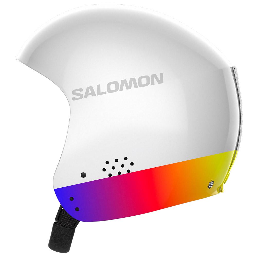 Salomon - S/Race Fis Injected Jr White - M - Helm - Größe M - Weiß - Glisshop.de