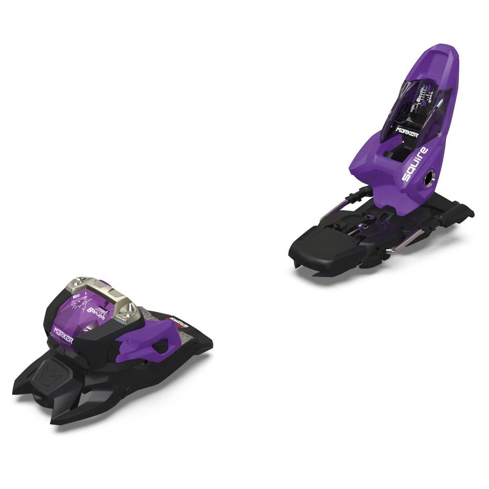 Skibindung Marker Squire 11 100mm Black Purple - Winter 2025 