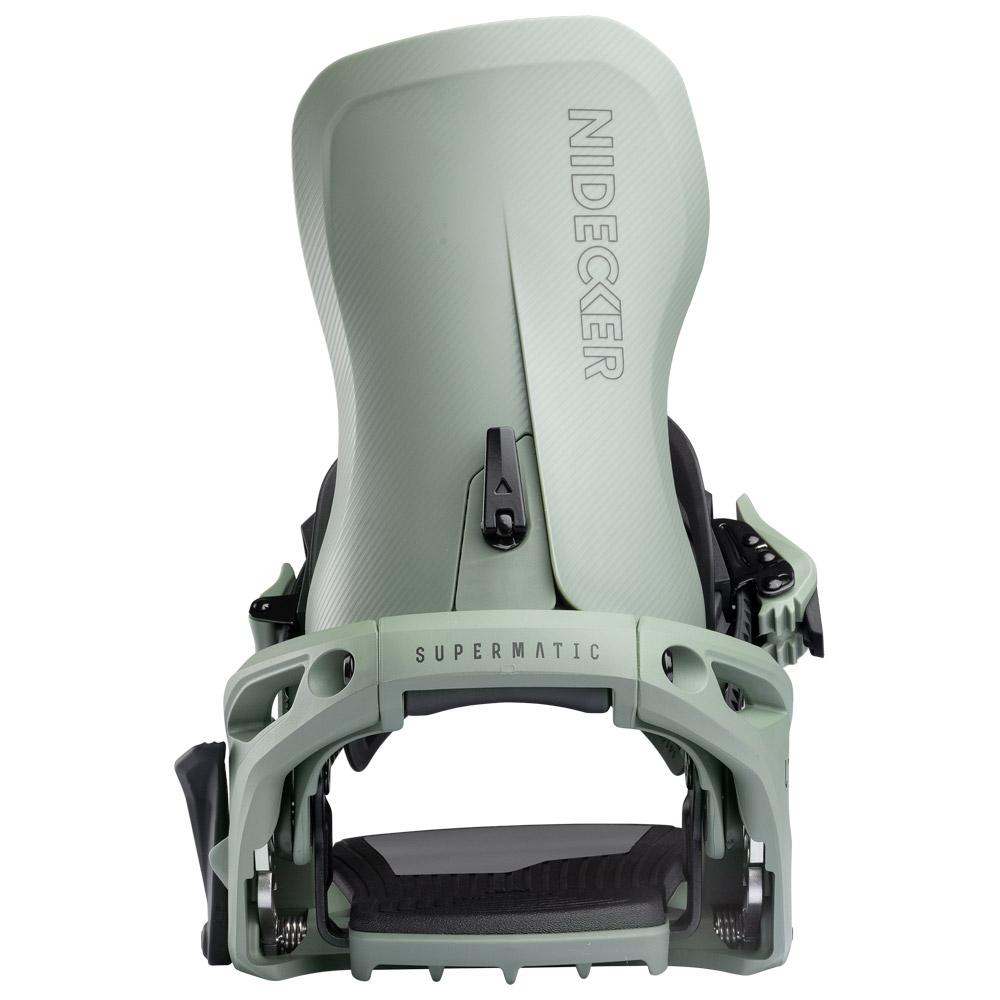 Fijaciones snowboard Nidecker Supermatic Lt Olive - Invierno 2026