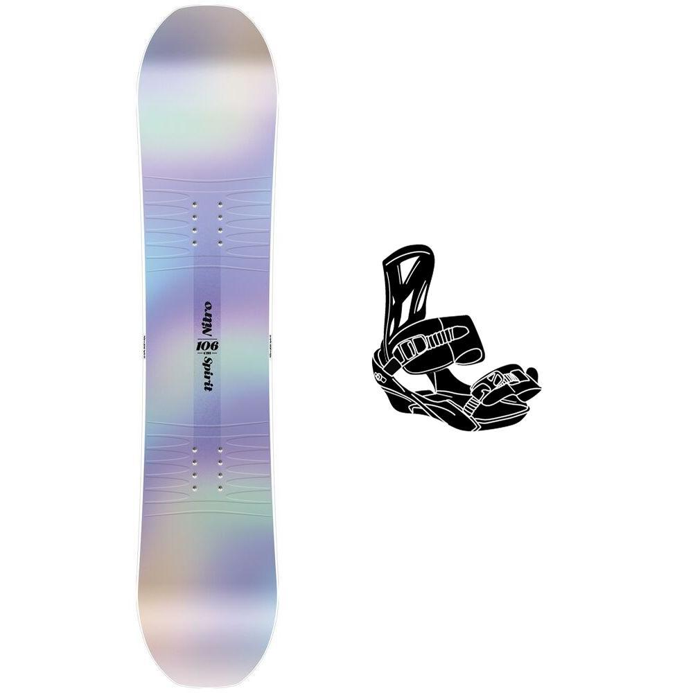Nitro - Pack Snowboard Spirit Youth - 137 + Mini Turbo - Snowboard