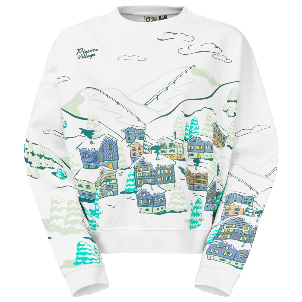 Picture - Toria Brillant White - M - Sweatshirt