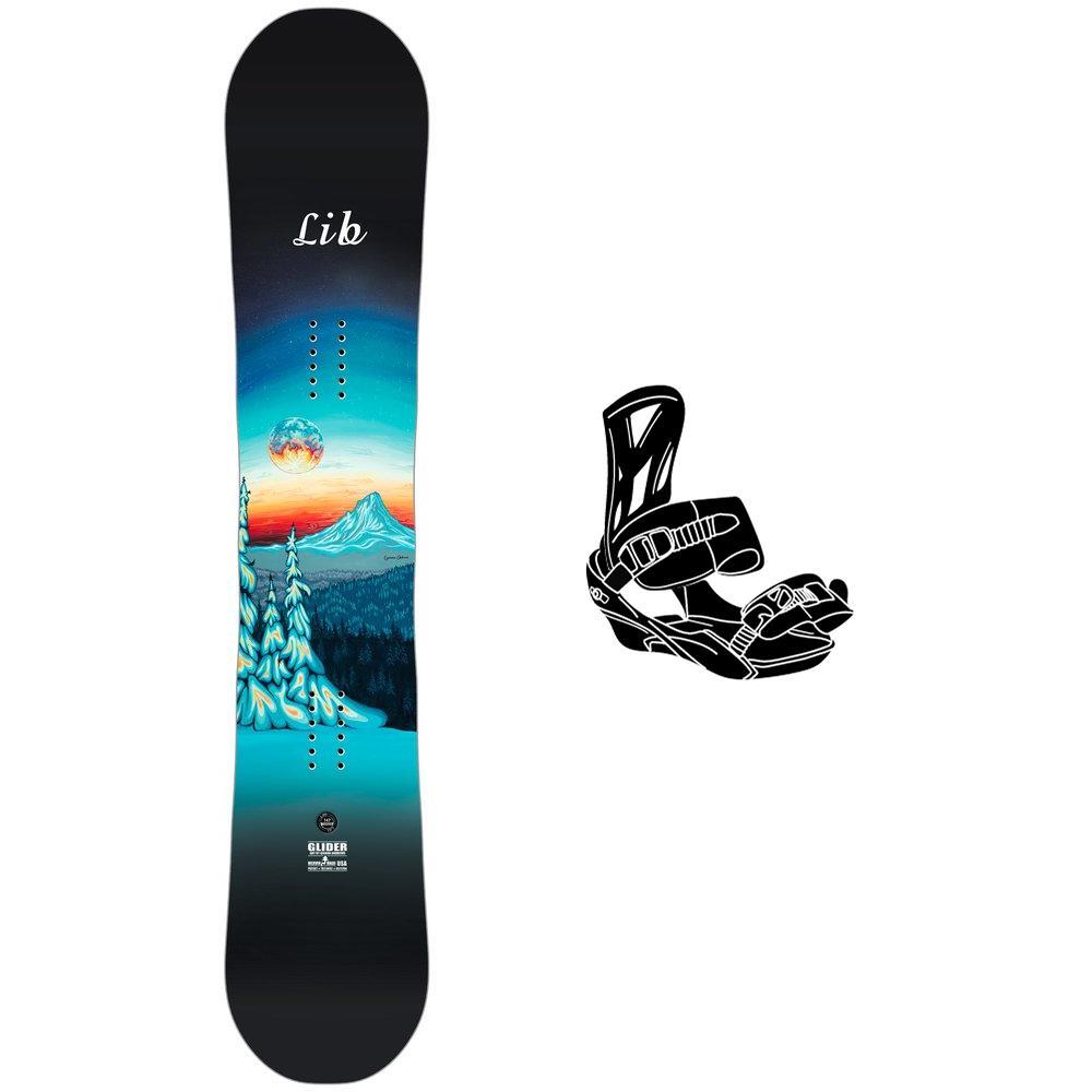 Lib Tech - Snowboard-Set Glider + Bdg - Snowboard