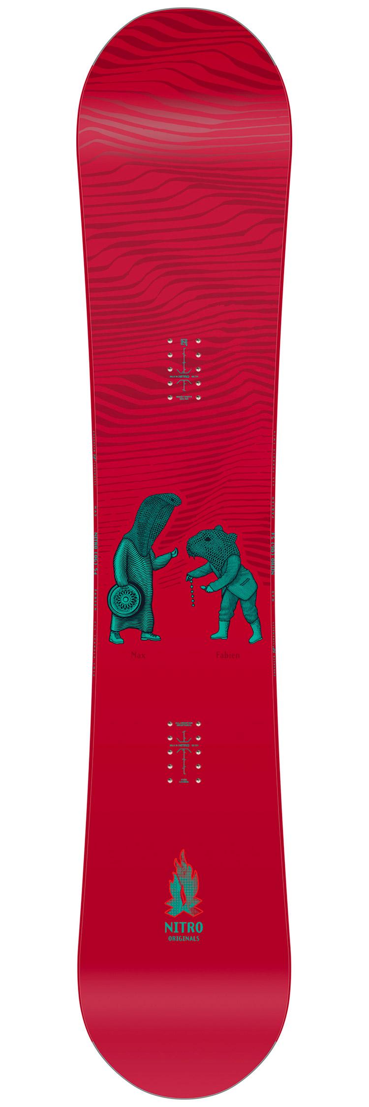 Nitro - Pack Snowboard Og Team Guest Shaper Project - 154 + King - Snowboard